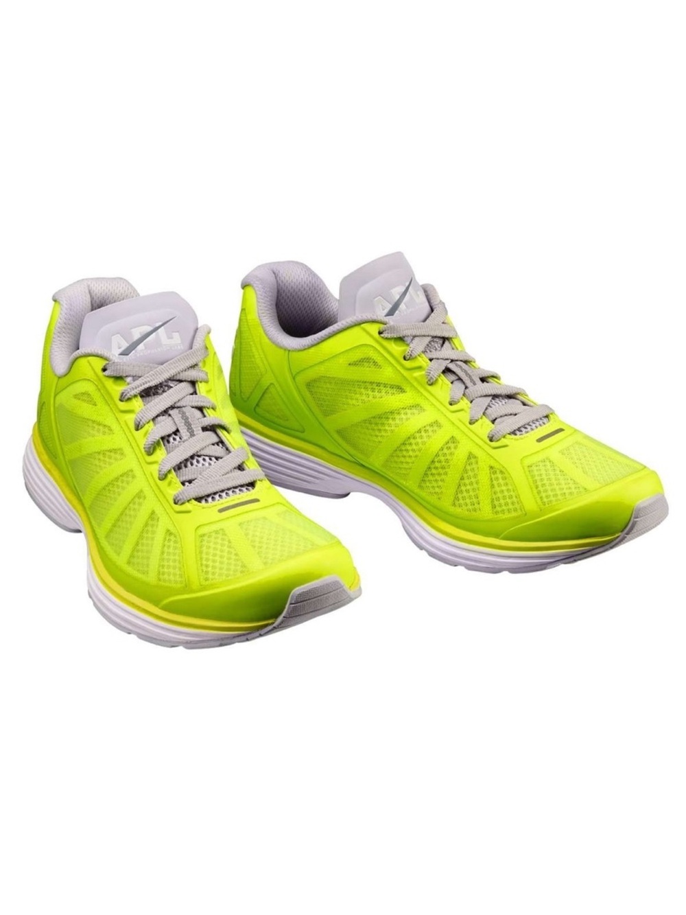 Athletic Propulsion Labs APL Windchill Neon Yellow Running Shoes Size 8.5